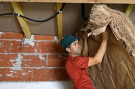 Upper Bighouse tapered roof insulation
